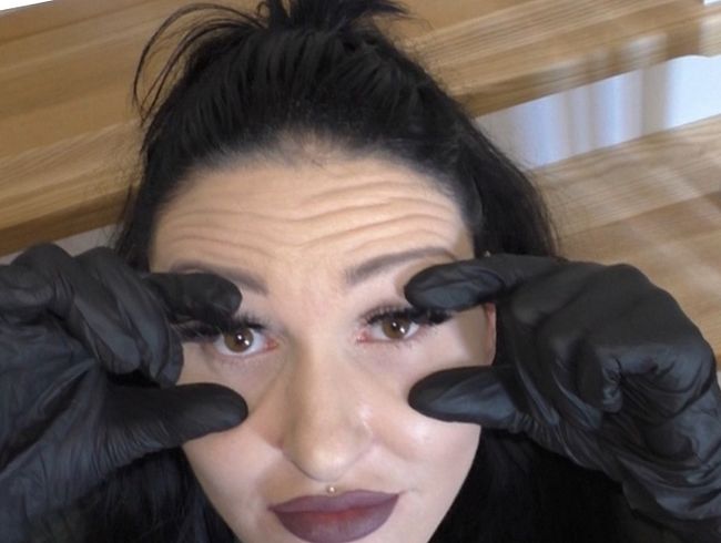 sper*a voll in die Augen!