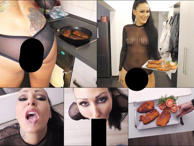 Mira Grey Porno Video: Deine Traumfrau? Schnitzel und bl*wjob Tag