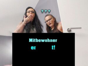 Mira Grey Porno Video: Mitbewohner erwischt - Doppel Loch Sprengung !